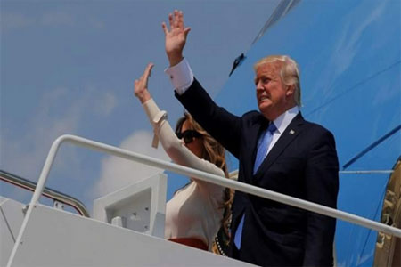 Trump leaves Saudi Arabia for Tel Aviv