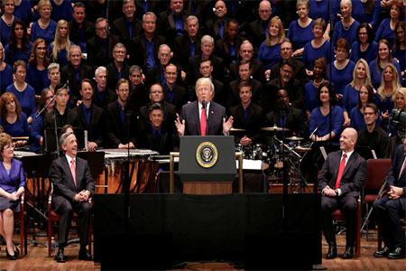 US President Donald Trump