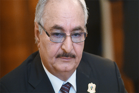 Libyan National Army Commander Khalifa Haftar