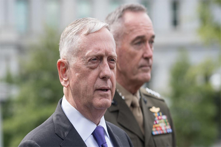 The United States will launch a “massive military response” to threats from North Korea, Secretary of Defense Jim Mattis said Sunday. (AFP)