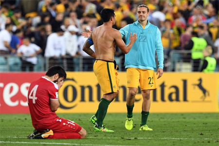 خروج سوريا وتأهل استراليا