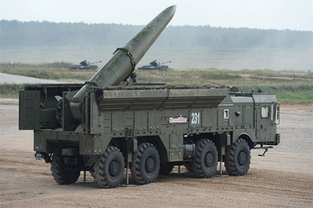 The Iskander mobile short-range ballistic missile system