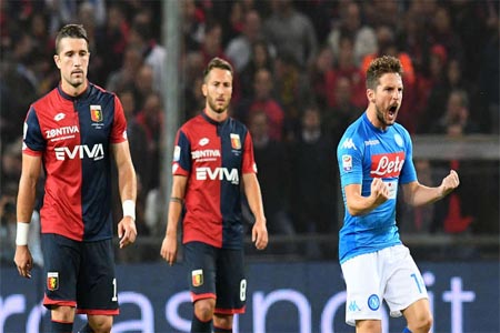 البلجيكي درايس ميرتينز لاعب نابولي