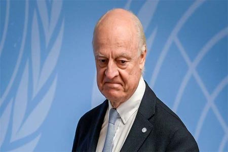 المبعوث الأممي الخاص إلى سوريا، ستيفان دي ميستورا