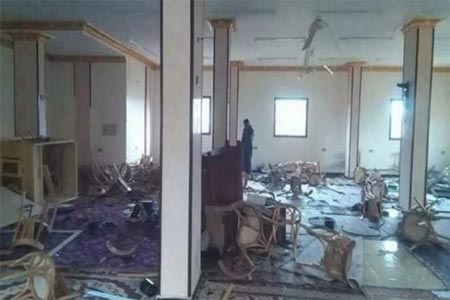 The Ameer Tadros church in southern Cairo.