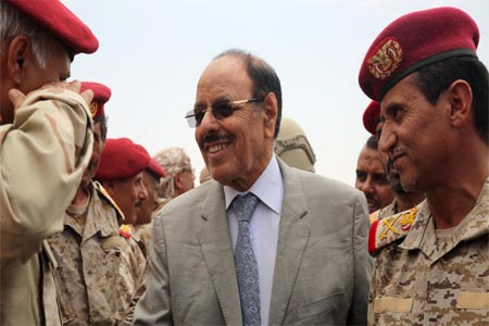 Yemeni Vice President General Ali Mohsen al-Ahmar