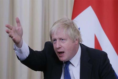 وزير الخارجية البريطاني بوريس جونسون
