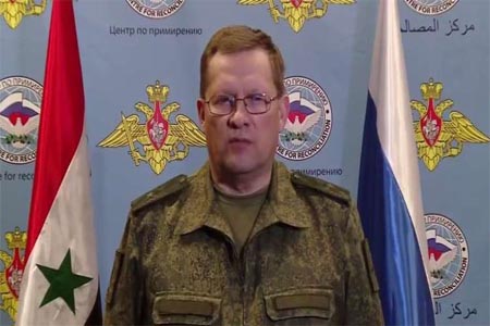 الجنرال يوري يفتوشينكو، المتحدث باسم مركز "حميميم" الروسي للمصالحة في سوريا