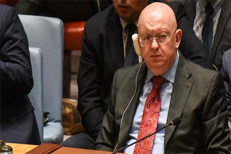 Russian Ambassador to the UN Vasilly Nebenzia