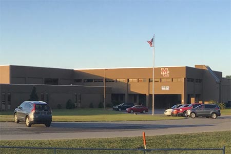Marshall County High School in Benton, Kentucky.