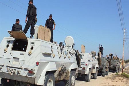 الشرطة المصرية في العريش