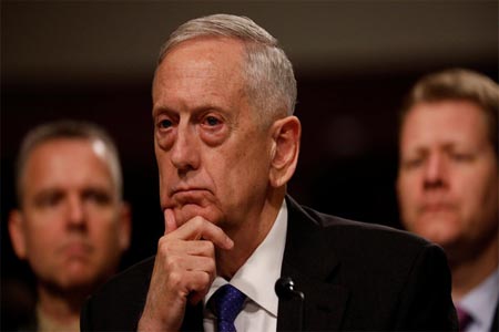 وزير الدفاع الأميركي جيمس ماتيس