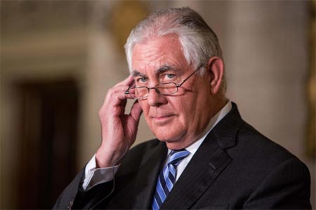 ريكس تيليرسون، وزير الخارجية الأمريكي