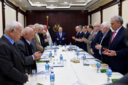 اجتماع اللجنة التنفيذية لمنظمة التحرير الفلسطينية