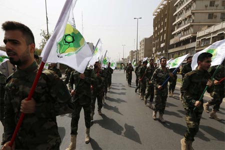 استعراض لمنظمة بدر