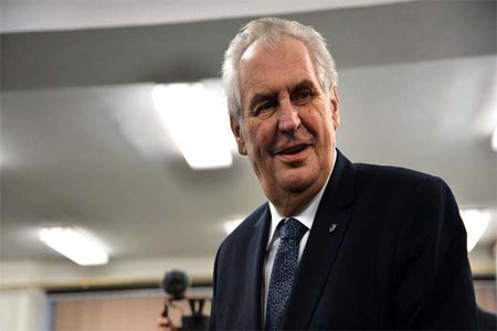 الرئيس التشيكي، ميلوش زيمان