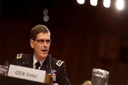 رئيس القيادة المركزية الأمريكية، الجنرال جوزيف فوتيل