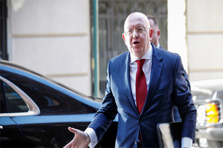 Russian Ambassador to the United Nations Vassily Nebenzia