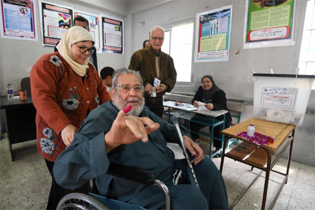 ناخبون مصريون