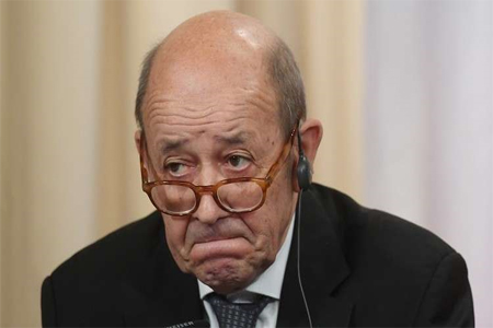 وزير الخارجية الفرنسي جان إيف لودريان