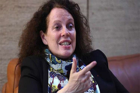 السفيرة الفرنسية لدى روسيا، سيلفي بيرمان