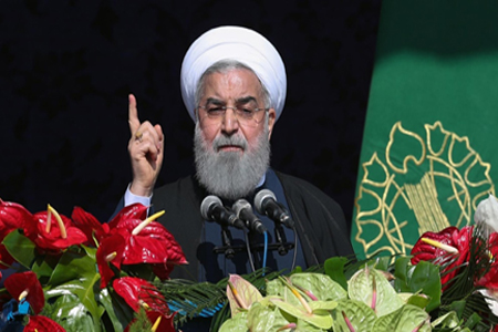 الرئيس الإيراني حسن روحاني