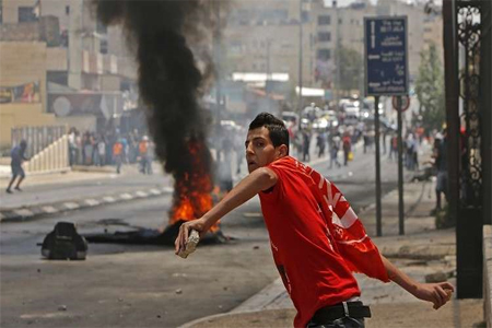 مواجهات في مدينة بيت لحم بالضفة الغربية