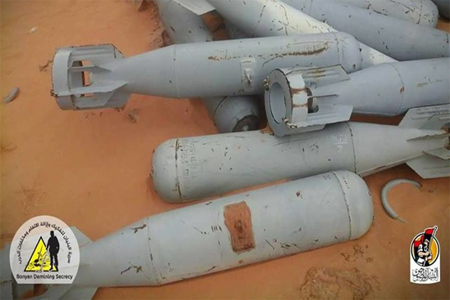 العثور على صواريخ لتنظيم داعش في سرت