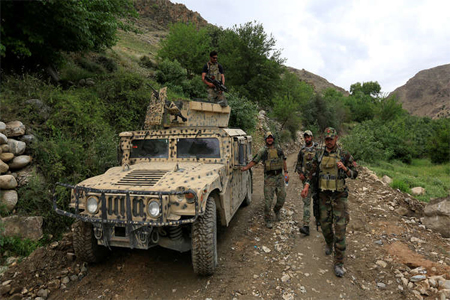 دورية للقوات الخاصة الأفغانية - أرشيف