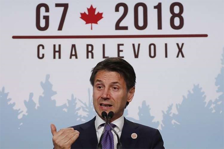 رئيس الوزراء الإيطالي جوزيبي كونتي