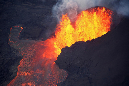 The 3,763-meter volcano erupted early Sunday, spewing out towering plumes of ash and a hail of fiery rock fragments with scalding mud.