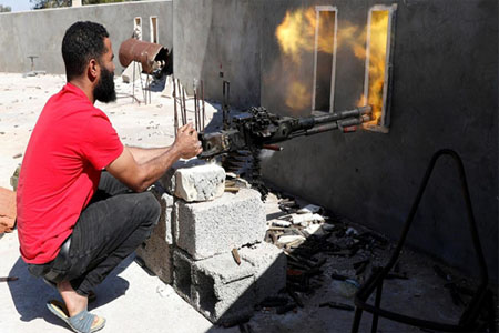 The forces posted the pictures to their official “Volcano of Anger” Facebook page