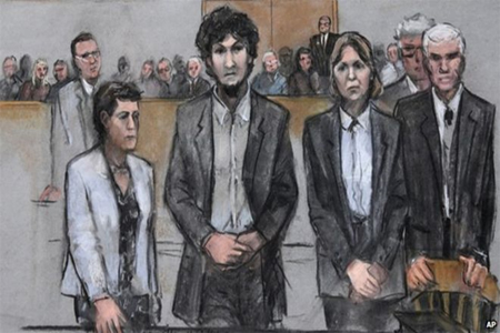  Tsarnaev showed no emotion in court as the jury returned its sentence