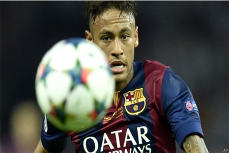 نيمار أحرز الهدف الثالث لبرشلونة