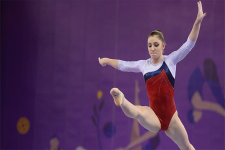 الجمبازة الروسية عليا مصطافينا