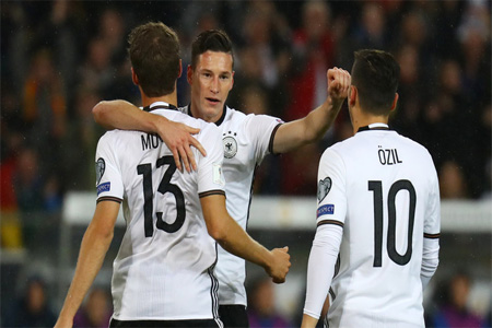 ألمانيا تتخطى إيرلندا الشمالية