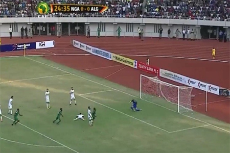الجزائر تنهزم أمام نيجيريا