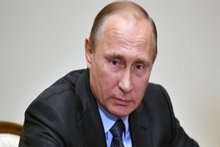 رئيس روسيا فلاديمير بوتين