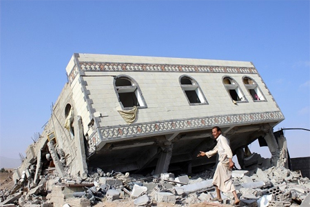 مدينة صعدة، اليمن 26 نوفمبر، 2016