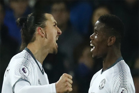 بول بوغبا وزلاتان إبراهيموفيتش