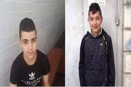 الطفلان اللذان حكمت إسرائيل عليهما بالسجن