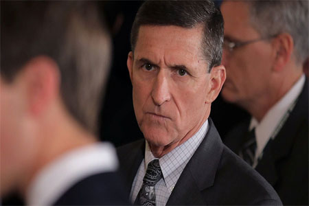 White House National Security Advisor Michael Flynn