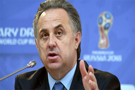 Russian Sport Minister Vitaly Mutko