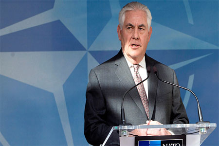 US Secretary of State Rex Tillerson
