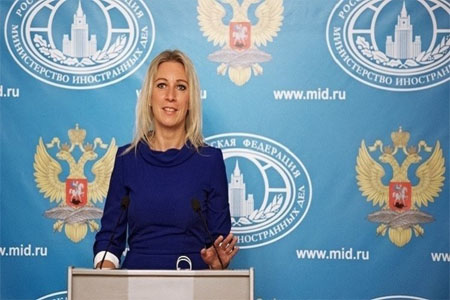 ماريا زاخاروفا، المتحدثة باسم وزارة الخارجية الروسية