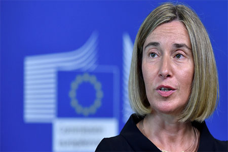 European Union foreign policy chief Federica Mogherini