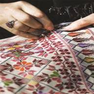 من جناح فلسطين في معرض بيروت العربي الدولي للكتاب