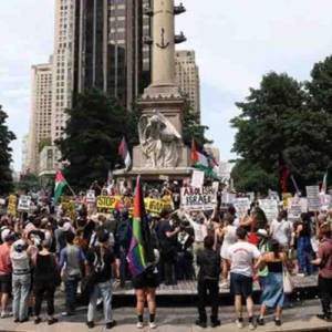 U.S. support pushes Israel to commit more massacres in Gaza and holds Trump responsible for their continuation 